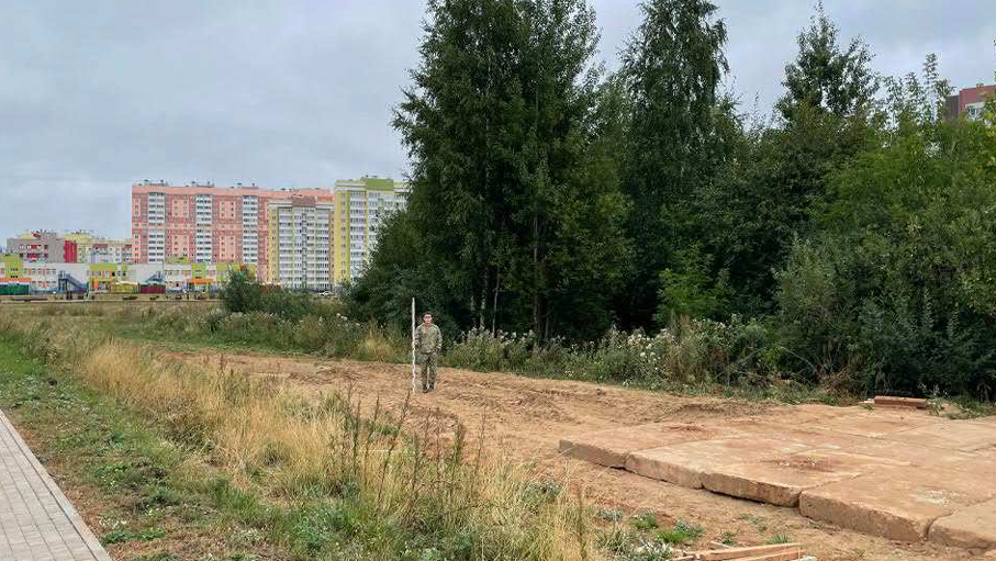 Из отчета. Археологическая разведка.  Фотофиксация местности на территории земельного участка. Вид с юга.png